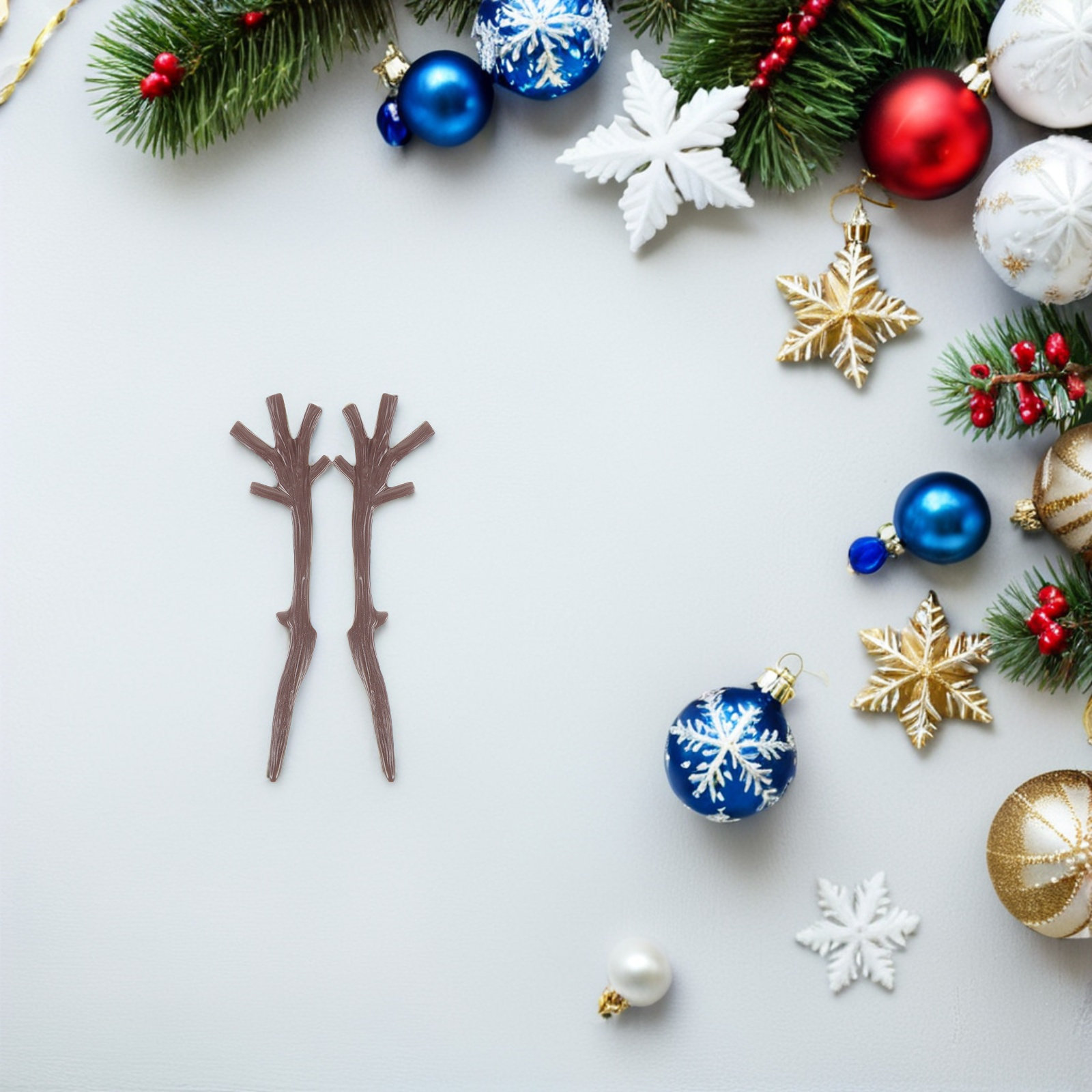 Christmas Tree Artificial - 200 stuks kunstmatige kerstgewei gedroogde boomtakken