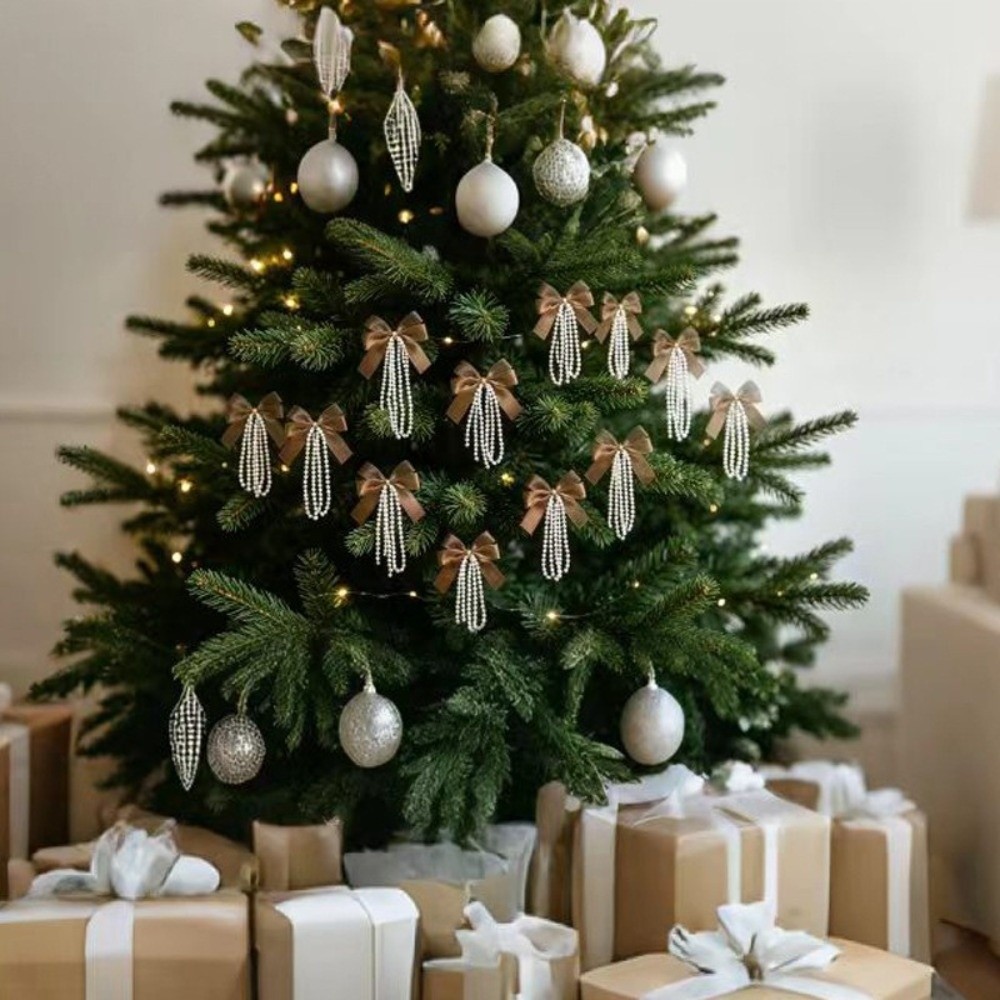 12-delige set kerstboomstrikke - Gift Box Wrap Set recensie en prijs