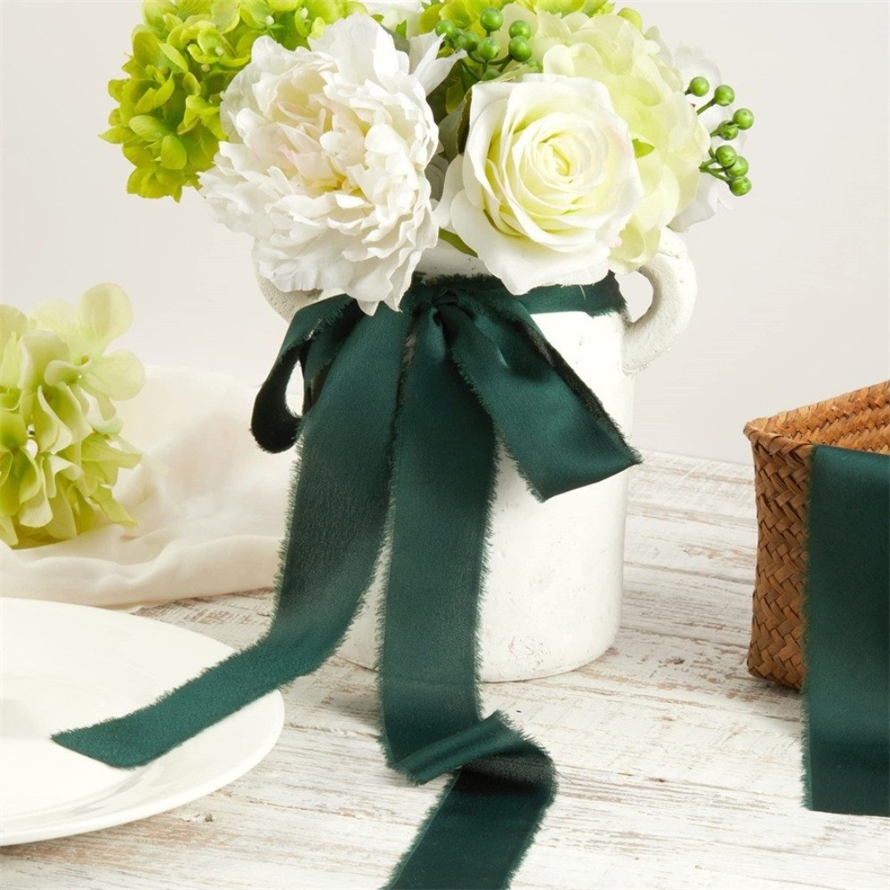 1 rol 1,6 inch x 5Yd effen sat - Ribbon Bow Gift recensie en prijs