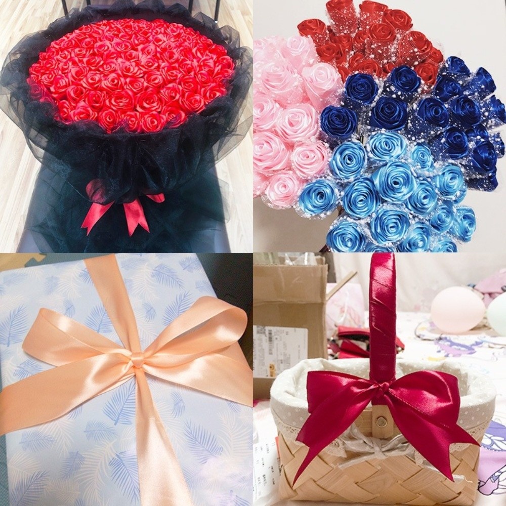 1 rol 1,5 inch x 25 yards sati - Ribbon Bow Gift recensie en prijs