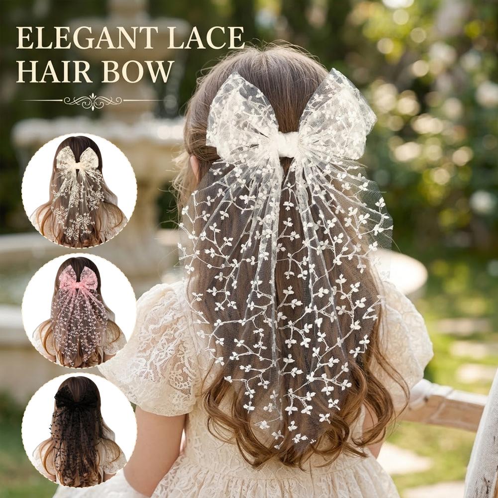 Kawaii kant strik lint haarcli - Ribbon Bow Gift recensie en prijs