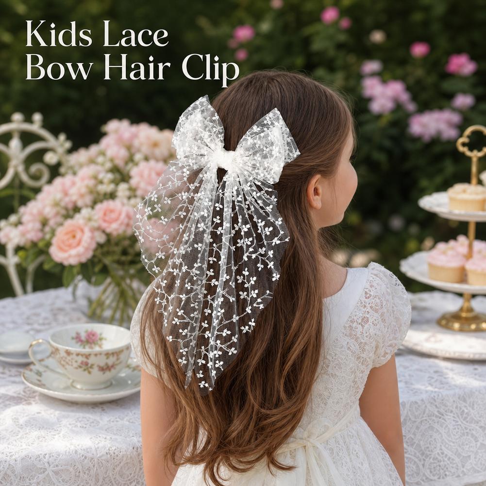 Kawaii kant strik lint haarcli - Ribbon Bow Gift recensie en prijs